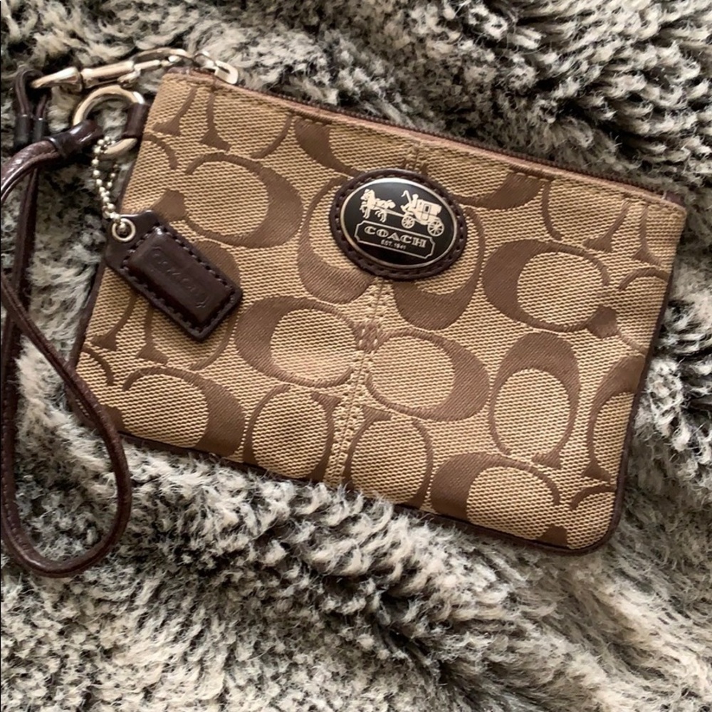 Coach wristlet
